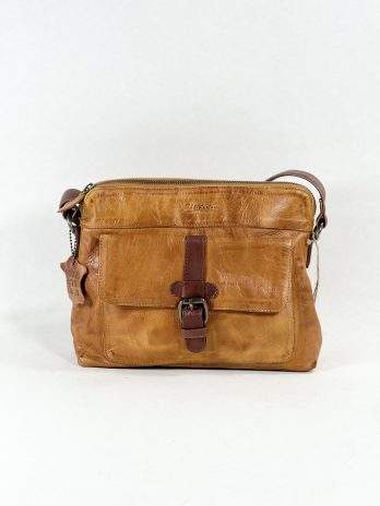 Emma skinnväska cognac
