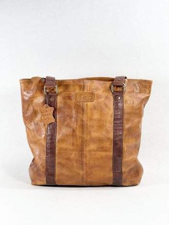 Elle skinnväska cognac